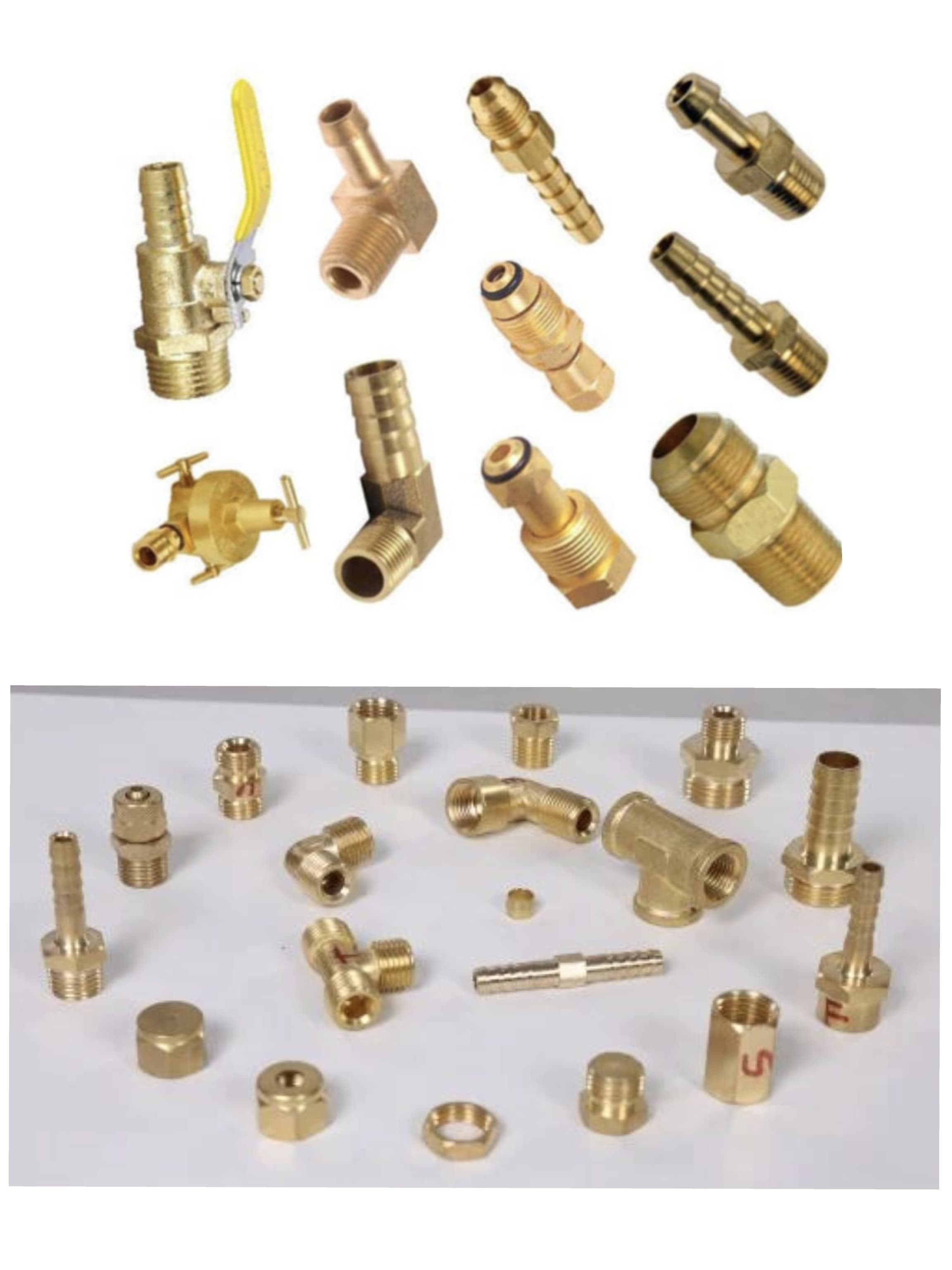 Industrial / Gases & Fluid Pipe Fittings
